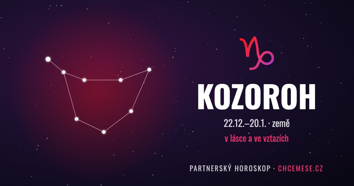 Kozoroh v lásce: povaha, vztahy a kompatibilita znamení