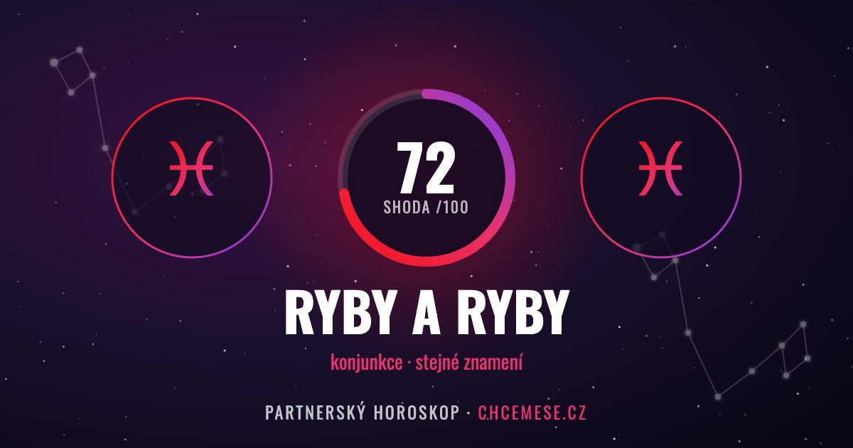 Ryby a Ryby: partnerský horoskop a shoda v lásce