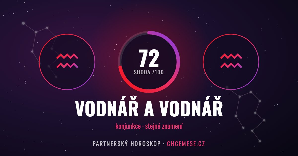Vodnář a Vodnář: partnerský horoskop a shoda v lásce